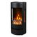 Ohmex OHM-HET-2619WIFI Kamin Drinnen Freistehende Feuerstelle Elektro Schwarz