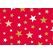 Braun + Company Silent Night, red-cream Geschenkpapier 2mx70cm