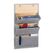 Relaxdays 10021797 Bambus, Polyester Grau