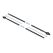 DeLOCK Blitzbinder wiederverwendbar L 200 x B 2,4 mm schwarz 100 Stück