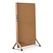 MAUL 6342170 Pinnwand Tragbare Pinnwand Holz Stahl, Holz, Kork, Farbe: Holz