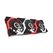 ASUS ROG Eurux GR120 ARGB Reverse Fan - Triple Pack Computergehäuse Ventilator 12 cm Schwarz, Weiß 3 Stück(e), Farbe: Schwarz, Weiß
