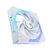 ASUS ROG Eurux GR120 ARGB Fan White Single Pack Computergehäuse Ventilator 12 cm Weiß 1 Stück(e), Farbe: Weiß