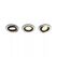 Philips Hue White ambience Einbauspot Milliskin (3er-Pack), Farbe: Aluminium
