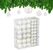 Relaxdays Weihnachtskugeln 138er Set Kugel-Weihnachtsschmuck Polystyrene Mehrfarbig 138 Stück(e)
