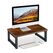 Relaxdays Monitorständer Industrial Design Tisch/Bank Natürlich/Natur