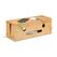 Relaxdays Kabelbox aus Bambus Universal Kabelgehäuse Natürlich/Natur 1 Stück(e)