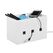 Relaxdays Kabelbox Bambus Universal Kabelgehäuse Natürlich/Natur 1 Stück(e)