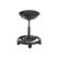 Songmics OSC06BK Barhocker Gepolsterter Sitz 1 Bein(e)