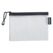Kolma Etui Mesh Bag A6 Weiches Federmäppchen Anthrazit, Transparent