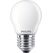 Philips Filament-Lampe Tropfenform, klar, 40 W P45 E27