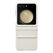 Samsung EF-VF731PUEGWW Handy-Schutzhülle 17 cm (6.7") Cover Cremefarben
