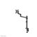 Neomounts DS60-425BL1 Monitorarm 17-27" - platzsparend, Farbe: Schwarz