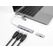 DeLOCK 4 Port Slim USB Hub mit USB Type-C oder USB Typ-A zu 3 x USB 2.0 Typ-A Buchse + 1 x USB 5 Gbps Typ-A Buchse