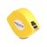 DeLOCK RJ45 Aufrollkabel Cat.6A STP 1,5 m schwarz / gelb