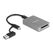 DeLOCK USB Type-C Card Reader im Aluminium Gehäuse für CFexpress oder XQD Speicherkarten