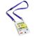 Durable Namensschild A6 mit Textilband duo