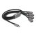 DeLOCK 4 Port USB 2.0 Kabel-Hub mit USB Type-C Anschluss 60 cm