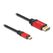 DeLOCK USB Type-C zu DisplayPort Kabel (DP Alt Mode) 8K 30 Hz mit HDR Funktion 2 m rot, Länge: 2 m