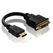 PureLink PI060 Videokabel-Adapter HDMI Typ A (Standard) DVI Schwarz
