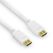 PureLink PI1002-010 HDMI-Kabel 1 m HDMI Typ A (Standard) Weiß, Farbe: Weiß, Länge: 1 m