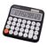 Genie 612 BK Taschenrechner Desktop Einfacher Taschenrechner Schwarz, Farbe: Schwarz