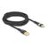 DeLOCK USB 2.0 Kabel Typ-A Stecker zu USB Type-C Stecker mit Schnellladefunktion 60 W transparent 3 m, Länge: 3 m