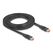 DeLOCK 81003 HDMI-Kabel 3 m HDMI Typ A (Standard) Schwarz, Farbe: Schwarz, Länge: 3 m