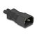 DeLOCK Netzadapter IEC 60320 - C14 auf C7, Stecker / Buchse, 2,5 A, gerade