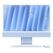 Apple iMac Apple M M4 59,7 cm (23.5") 4480 x 2520 Pixel All-in-One-PC 16 GB 256 GB SSD macOS Sequoia Wi-Fi 6E (802.11ax) Blau, Kapazität: 256 GB, Arbeitsspeicher: 16 GB