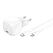 Belkin WCA008KQ1MWH-B5 Ladegerät für Mobilgeräte Universal Weiß AC Schnellladung Drinnen