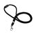 Durable Textilband rPET mit Karabiner Schwarz