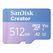 SanDisk Creator 512 GB MicroSDXC UHS-I Klasse 10