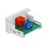 DeLOCK Easy 45 Modul Cinch Buchse 22,5 x 45 mm