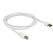DeLOCK 2m, USB2.0-A/USB2.0-B USB Kabel USB A USB B 0,48 Gbit/s Weiß, Länge: 2 m