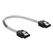 DeLOCK 85340 SATA-Kabel 0,2 m SATA 7-pin Schwarz, Transparent