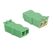 DeLOCK LWL Kupplung mit Laserschutzklappe LC Duplex Buchse zu LC Duplex Buchse 4 Stück