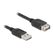 DeLOCK 81512 USB Kabel USB 2.0 1 m USB A 0,48 Gbit/s Schwarz, Farbe: Schwarz, Länge: 1 m