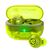 JLab Go Pop ANC Kopfhörer True Wireless Stereo (TWS) im Ohr Anrufe/Musik Bluetooth Türkis, Transparent