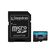 Kingston Technology 64GB microSDXC Canvas Go Plus Gen4 200 MB/s A2 U3 V30-Karte + Adapter, Kapazität: 64 GB