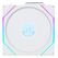 Lian Li Uni Fan TL120 LCD Reverse Blade Wireless Computergehäuse Ventilator 12 cm Weiß 1 Stück(e)