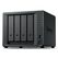 Synology DiskStation DS925+ NAS & Speicherserver Ryzen Embedded V1500B 4 GB DDR4 0 TB Schwarz