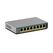 NETGEAR GS108EPP Unmanaged Gigabit Ethernet (10/100/1000) Power over Ethernet (PoE) Desktop-/Wandmontage Grau