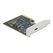DeLOCK PCI Express x4 Karte zu 1 x extern SuperSpeed USB 20 Gbps (USB 3.2 Gen 2x2) USB Type-C™ Buchse