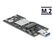 DeLOCK USB 3.0 Konverter Typ-A Stecker zu M.2 Key B mit SIM Slot