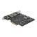 DeLOCK PCI Express x4 Karte zu 3 x USB Type-C + 2 x USB Typ-A - SuperSpeed USB 10 Gbps