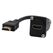 EXSYS EX-49162 Videokabel-Adapter 0,2 m HDMI Typ A (Standard) HDMI Schwarz, Farbe: Schwarz, Länge: 0,2 m