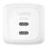 Belkin WCH019kqWH Universal Weiß AC Schnellladung Drinnen, Farbe: Weiß