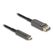 DeLOCK 81604 Videokabel-Adapter 5 m USB Typ-C DisplayPort Schwarz, Farbe: Schwarz, Länge: 5 m