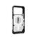 Urban Armor Gear Pathfinder Handy-Schutzhülle 16 cm (6.3") Cover Silber, Transparent, Farbe: Silber, Transparent